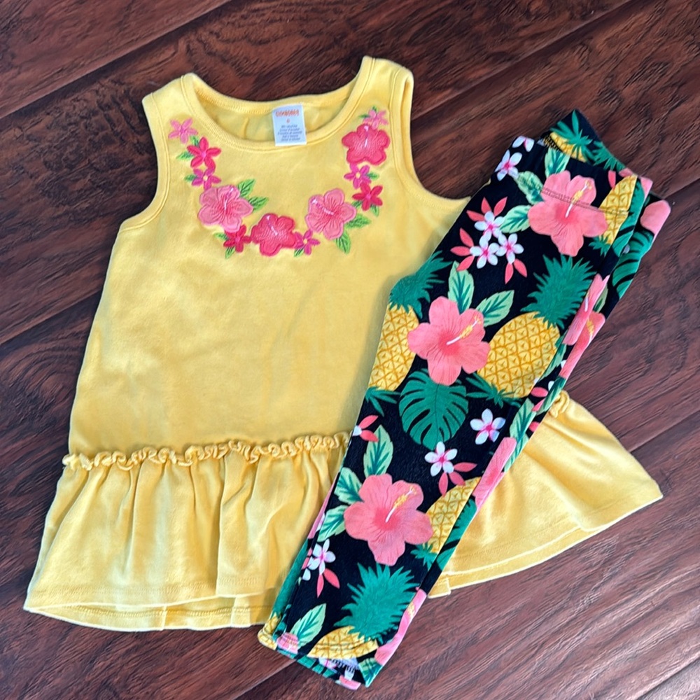 Gymboree Spring Set Size 6 Girls